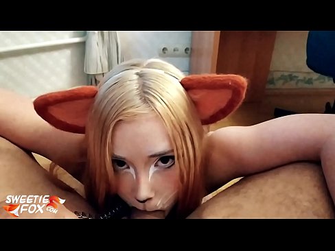 ❤️ Kitsune ngulu kontol lan cum ing dheweke tutuk Saru rusia ing jv.ttsex.ru ❤